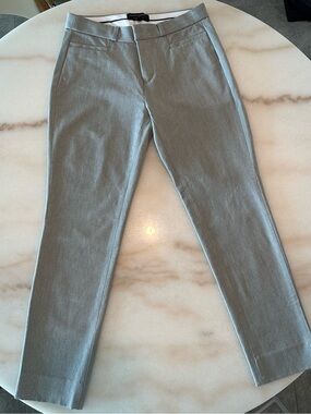 Banana Republic Sloan Curvy Fit Gray Tailored Ankle Dress